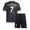 Juventus Francisco Conceicao #7 Tredjedraktsett Barn 2025-26 Kortermet (+ Korte bukser)